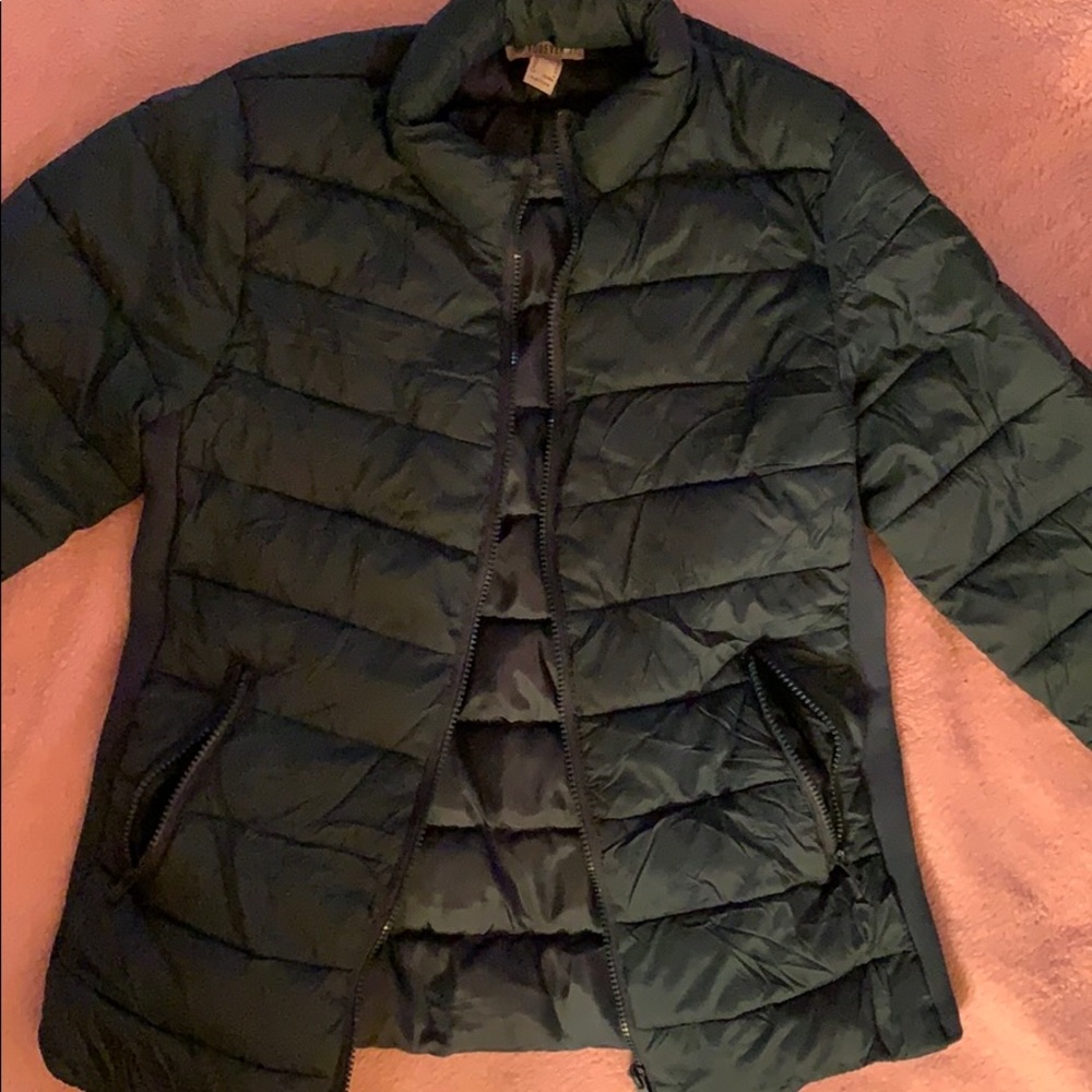 Forever 21 Hunter Green Coat